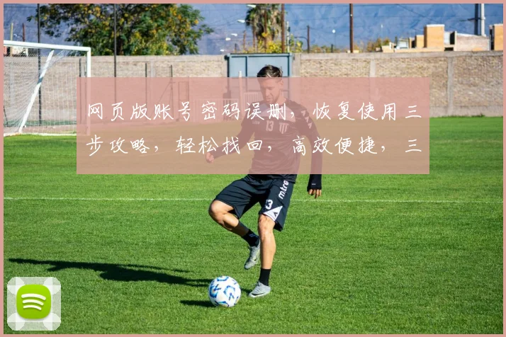 网页版账号密码误删，恢复使用三步攻略，轻松找回，高效便捷，三分钟搞定